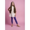 Legginsy dziecięce bawełniane długie ZOE