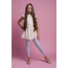 Legginsy dziecięce bawełniane długie ZOE